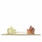 Hand Carved Soapstone Chess Set with 15 Inch Board Pink and White Stone